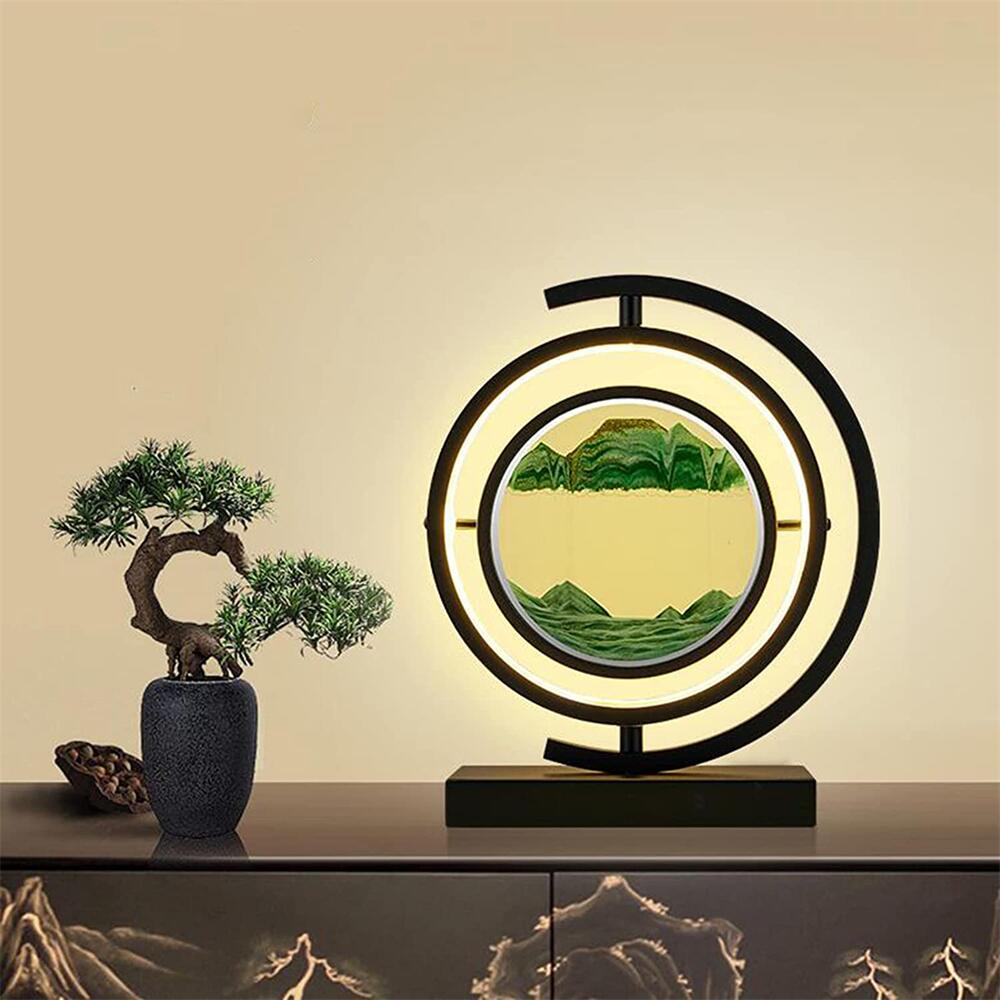 Ellumenation™- 3D Quicksand Table Lamp - Ellumenation