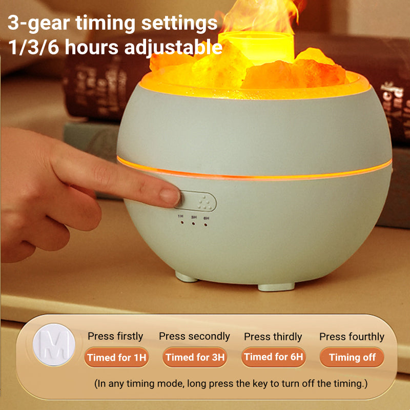 Ellumenation™- Himalayan Salt Bowl Humidifier - Ellumenation