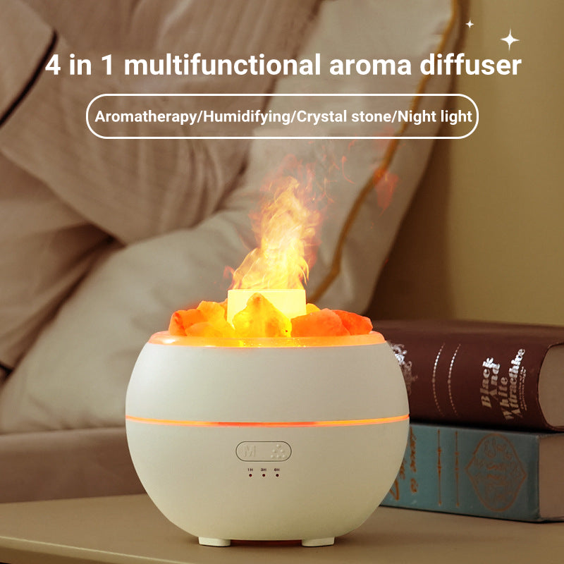 Ellumenation™- Himalayan Salt Bowl Humidifier - Ellumenation