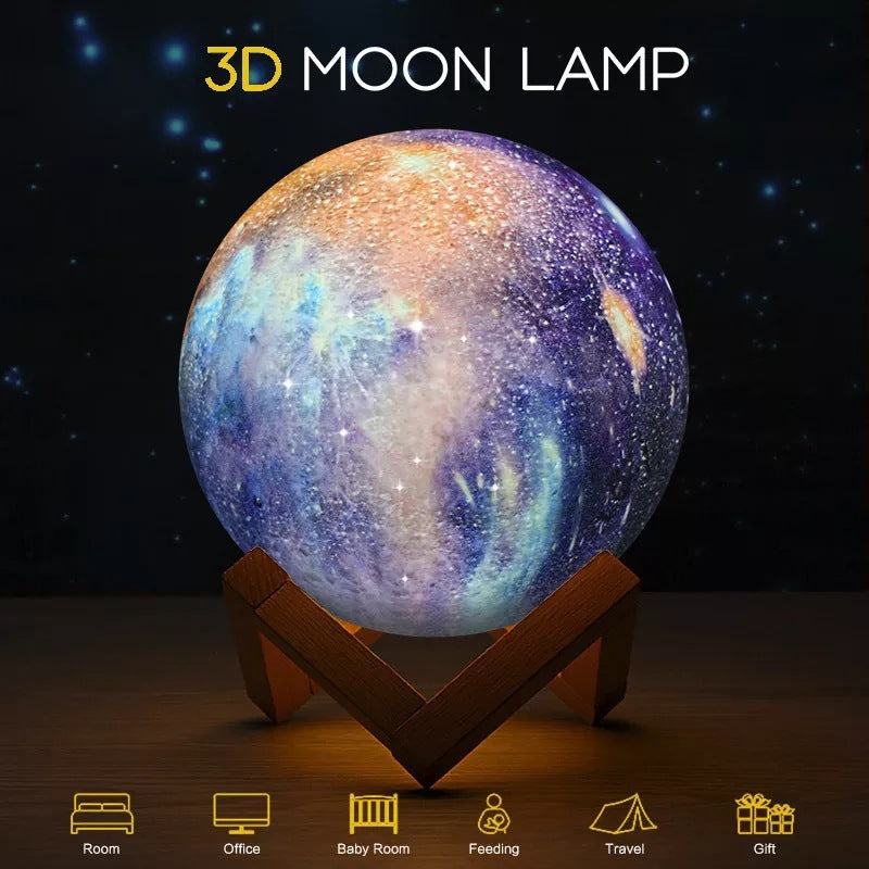 Ellumenation™- 3D Moon Lamp - Ellumenation