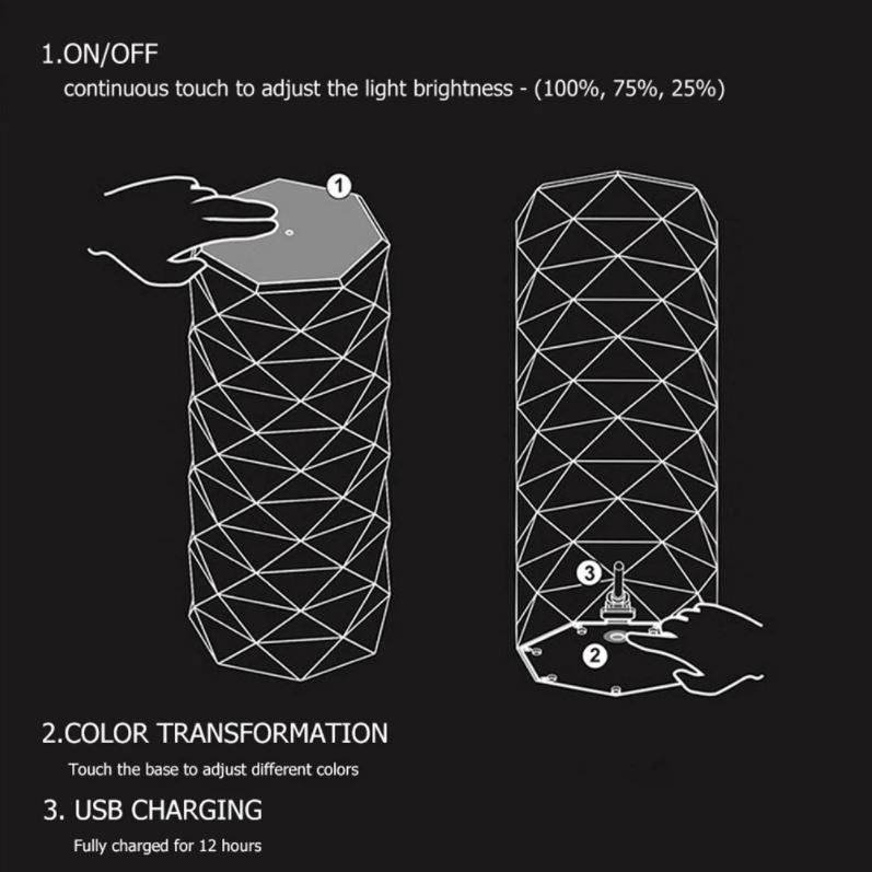 Ellumenation™- Crystal Projection Lamp - Ellumenation