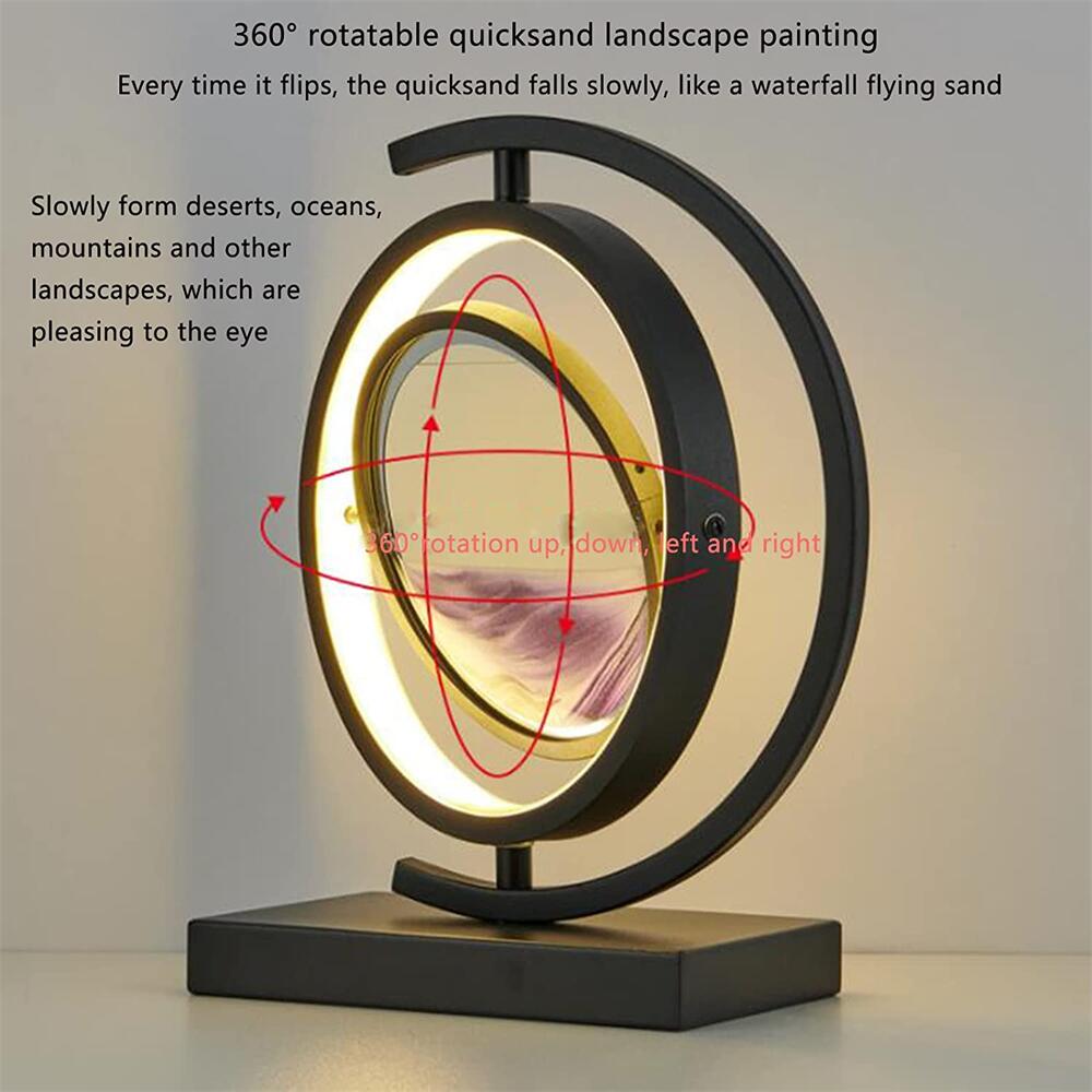 Ellumenation™- 3D Quicksand Table Lamp - Ellumenation